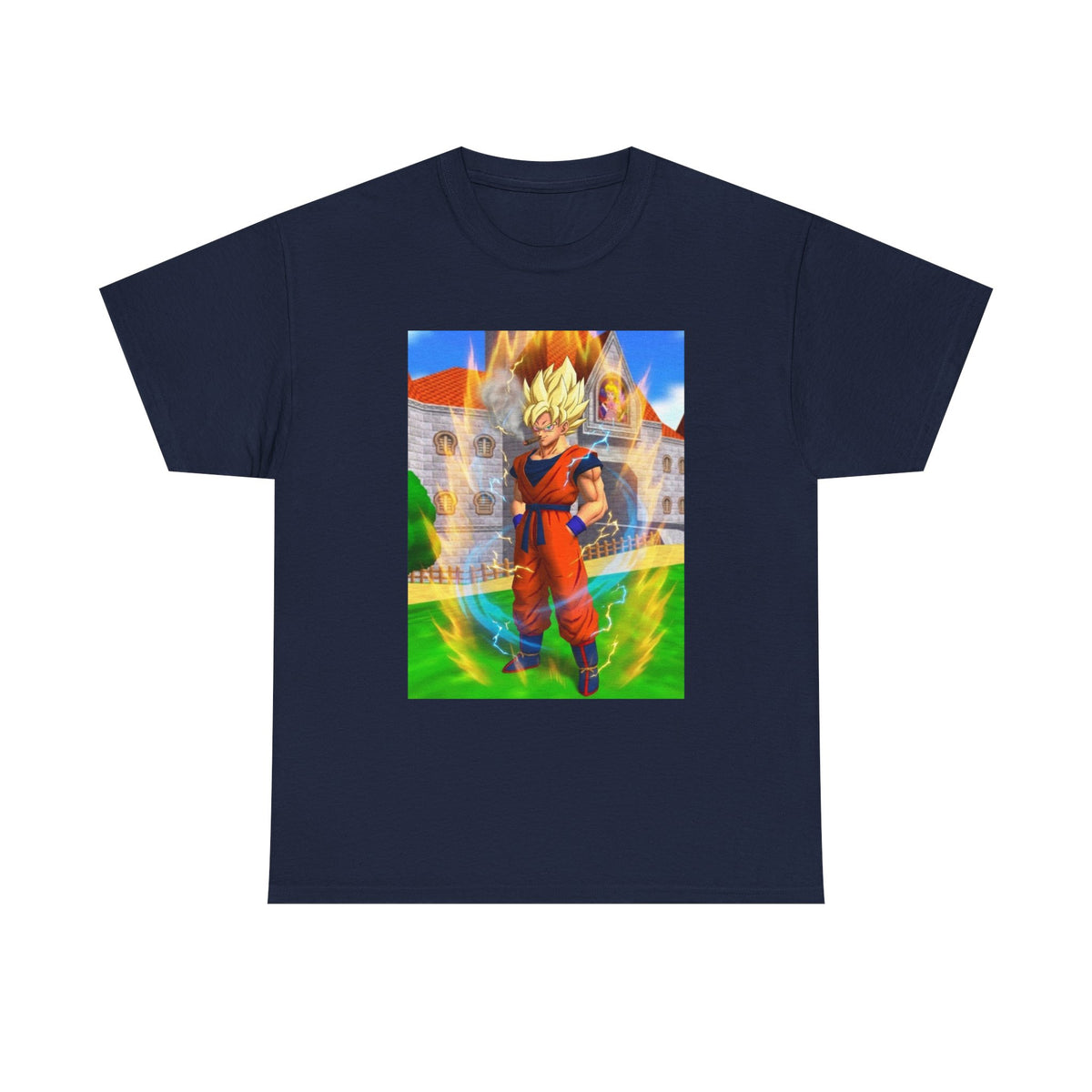 Super Saiyan Smoking A Blunt Tee