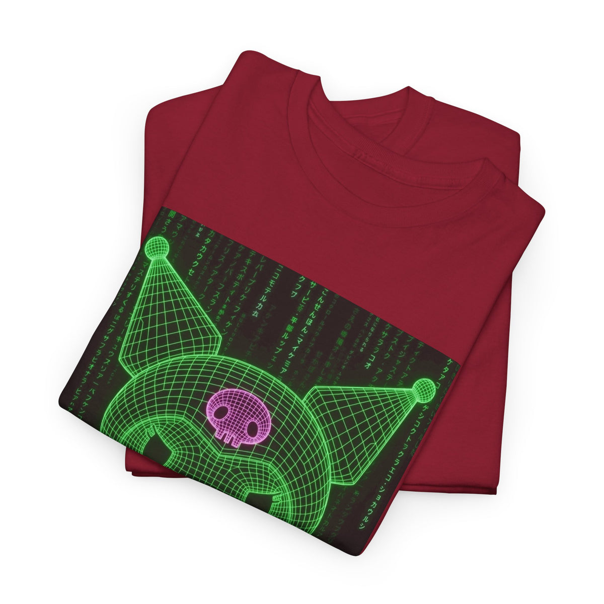Kuromi In The Matrix Flipping The Bird Tee
