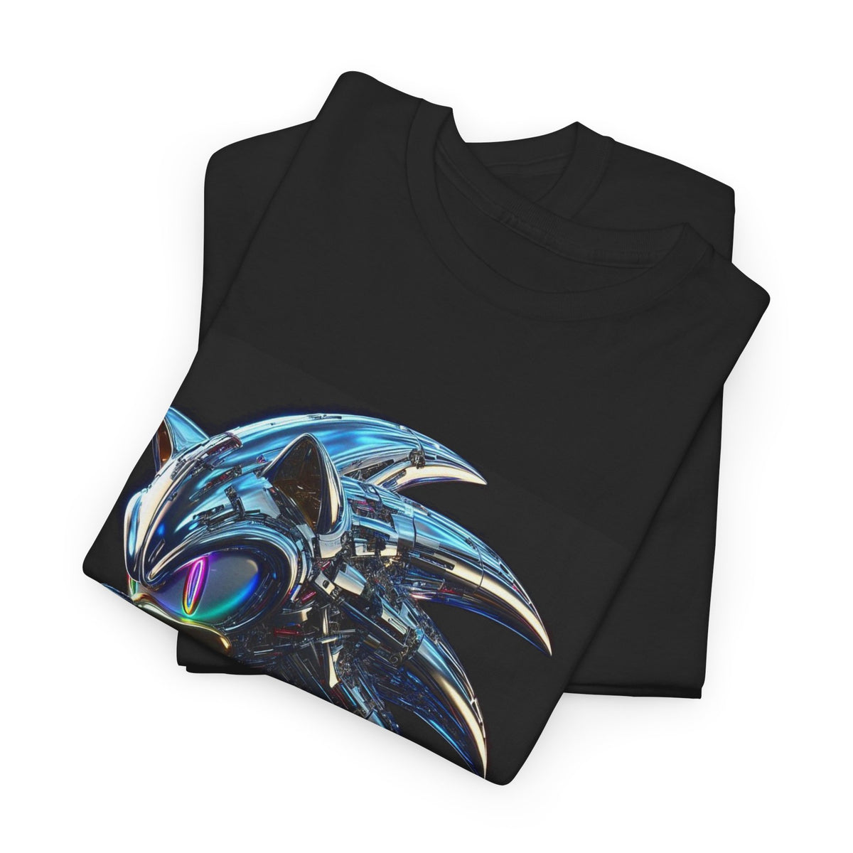 Chrome Sonic Cybernetic Hedgehog Bust