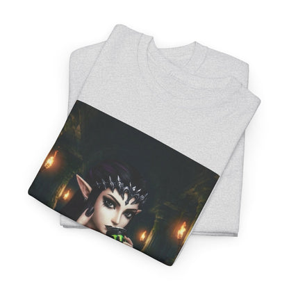 Edgy Elf Queen Flips You Off Tee