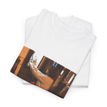 Gravity Defying Green Graphic Tee