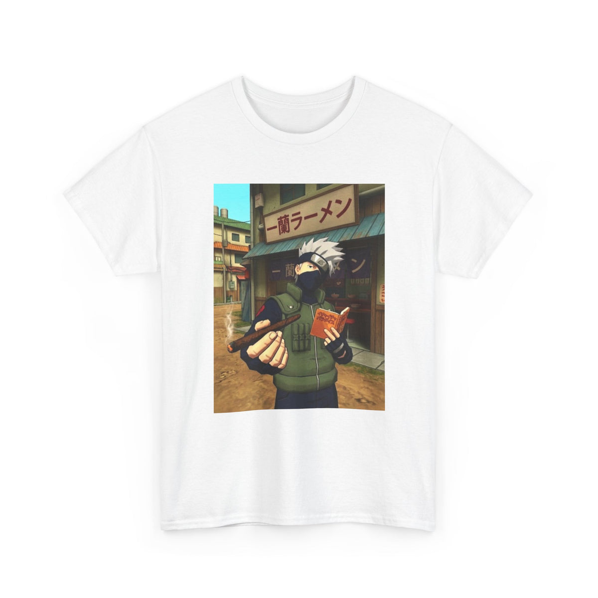 Kakashi Chillin' With A Blunt Tee (Design 5)