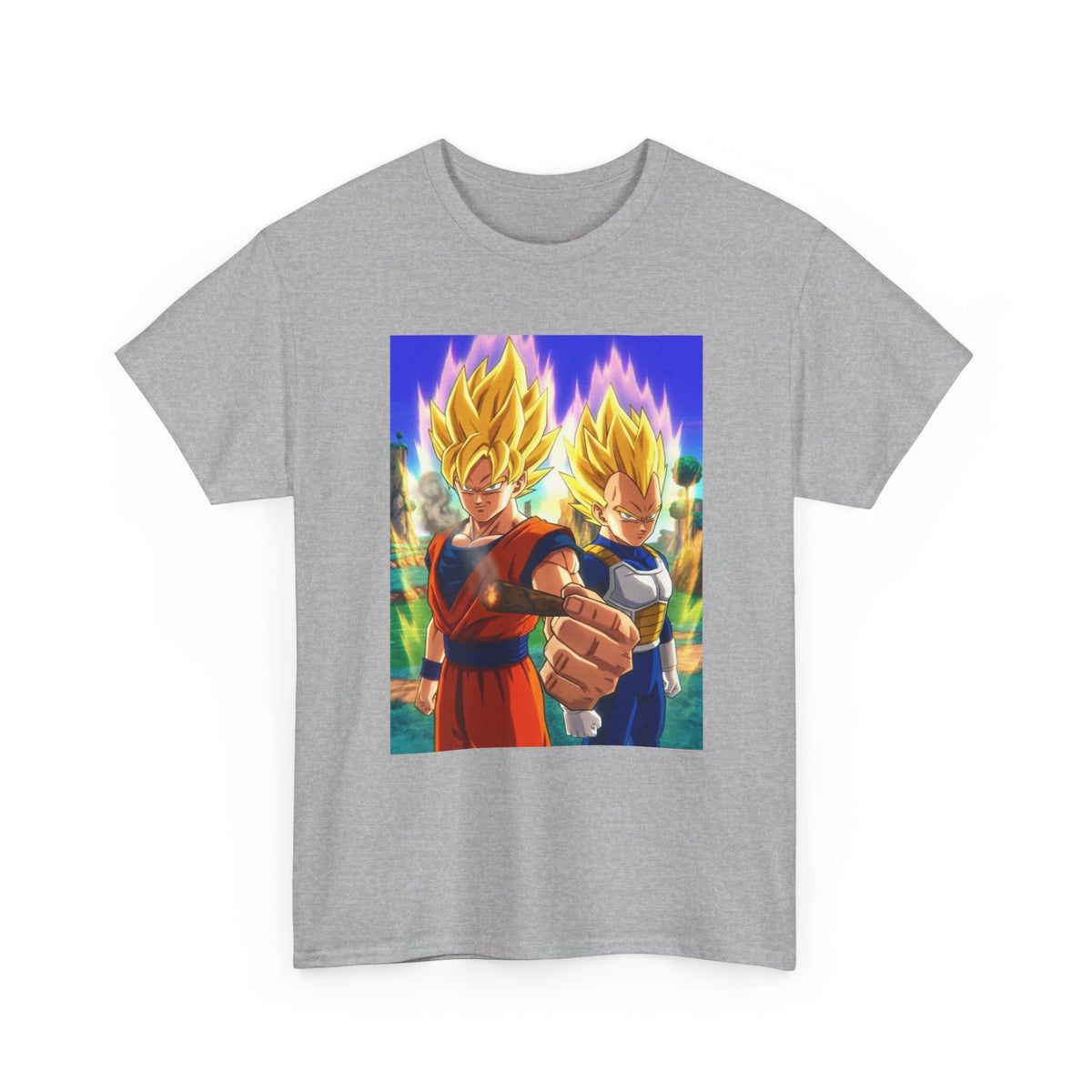 Goku And Vegeta Offering A Blunt