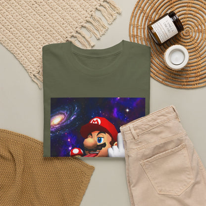 Mushroom-Tripping Plumber Gives The Finger Tee
