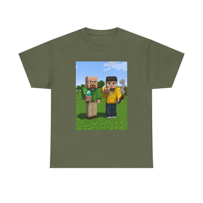 Pixelated Chemists With Blue Crystal And Joint