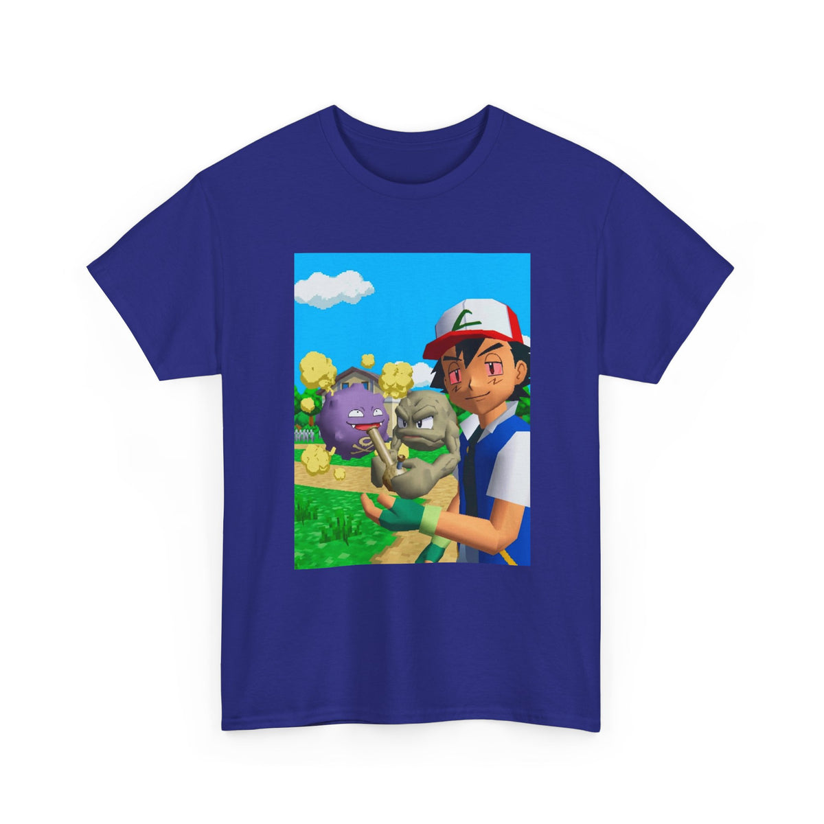 Ash, Geodude, Koffing Get High