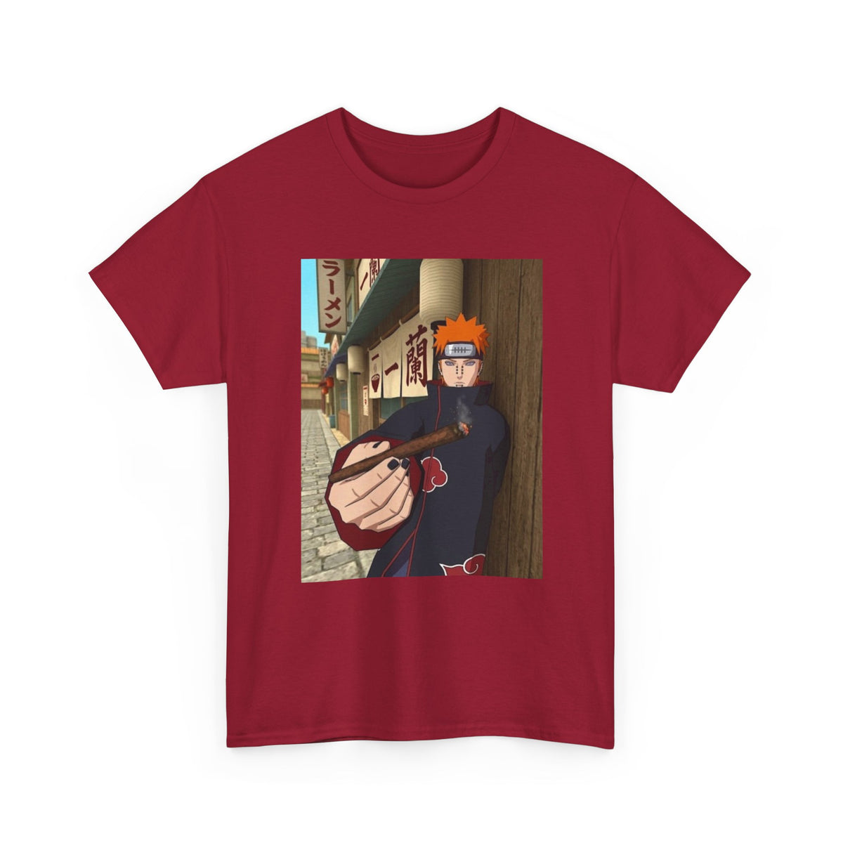 Pain Enjoying A Blunt On A Street Tee