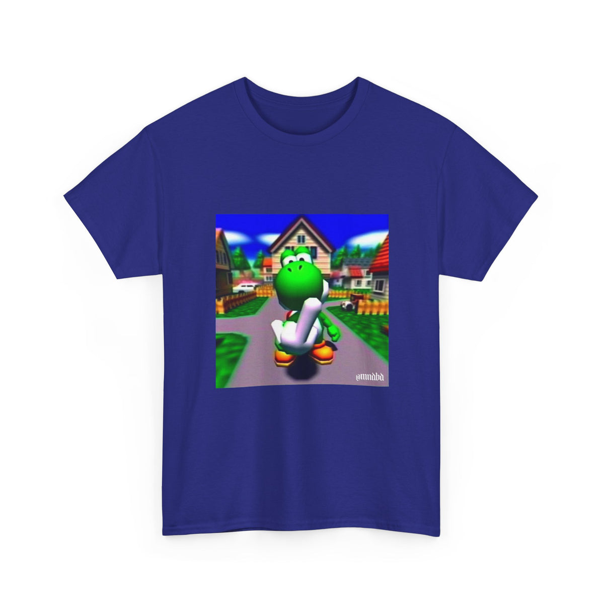 Yoshi Giving The Finger In Neighborhood Tee
