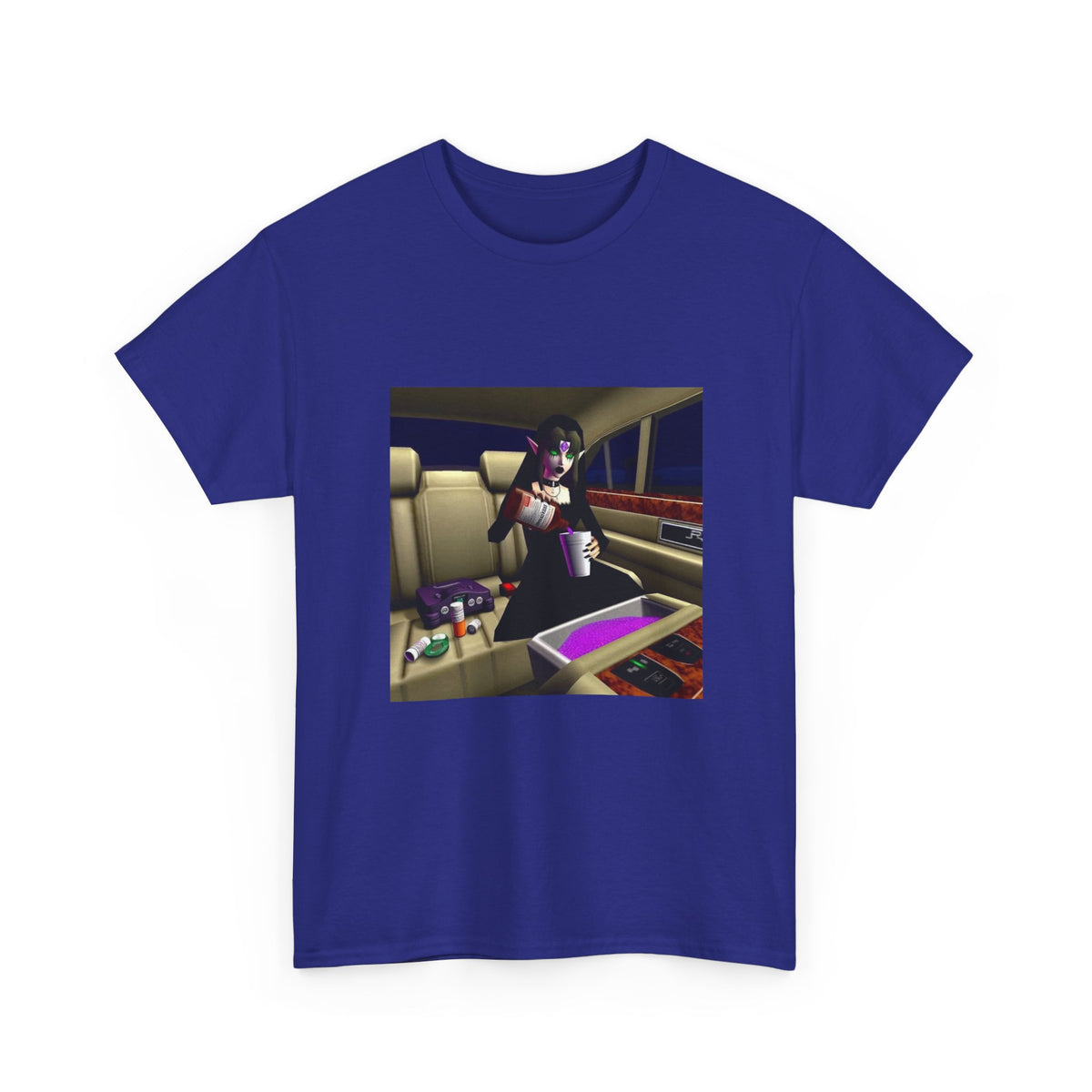 Gothic Elf Pouring Lean In Limousine