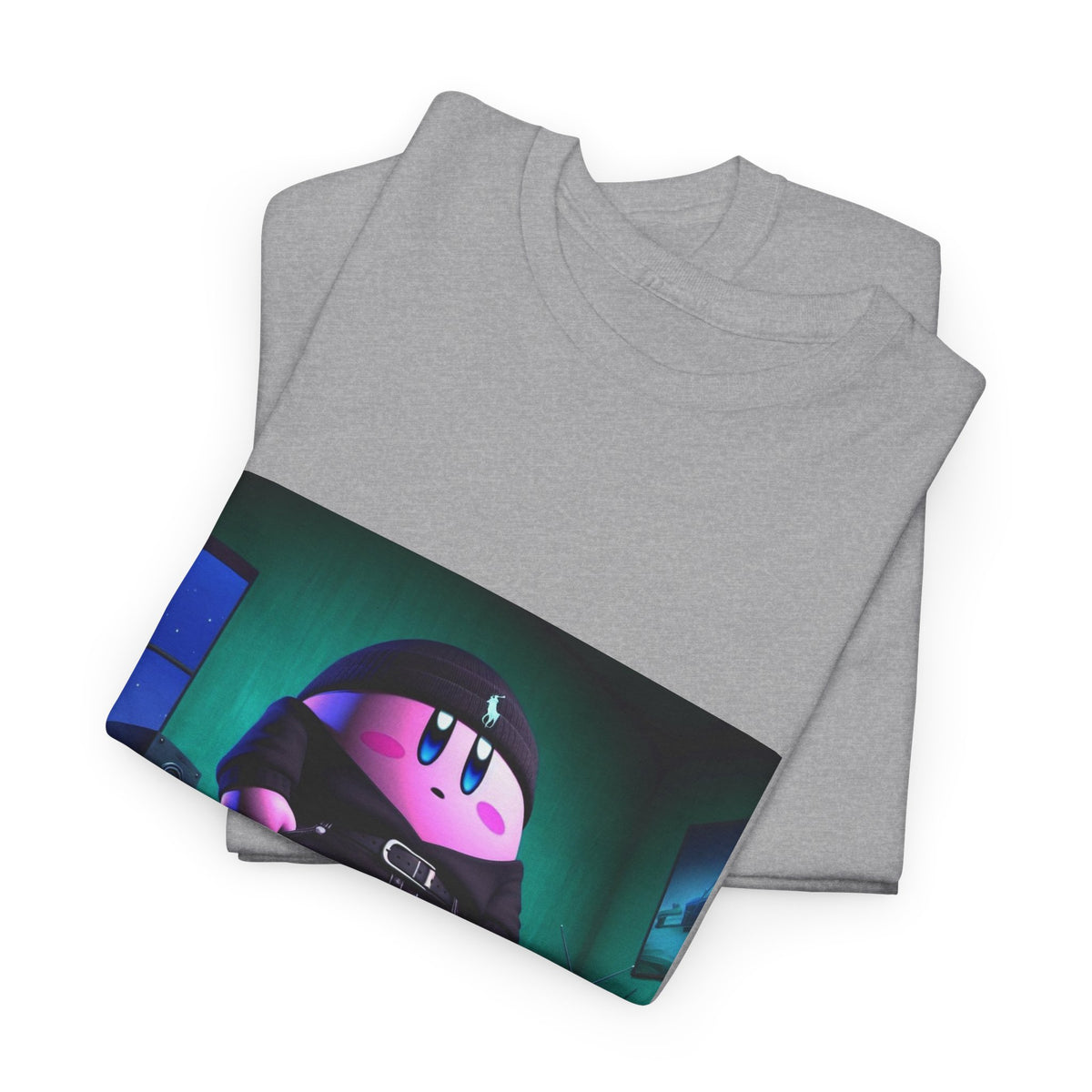 Drip Kirby Posing In His Crib Tee