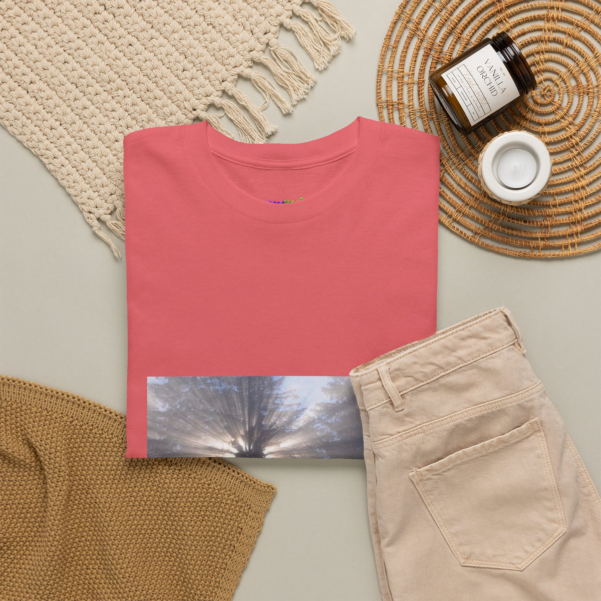 Neon Leaf Dream Graphic Tee