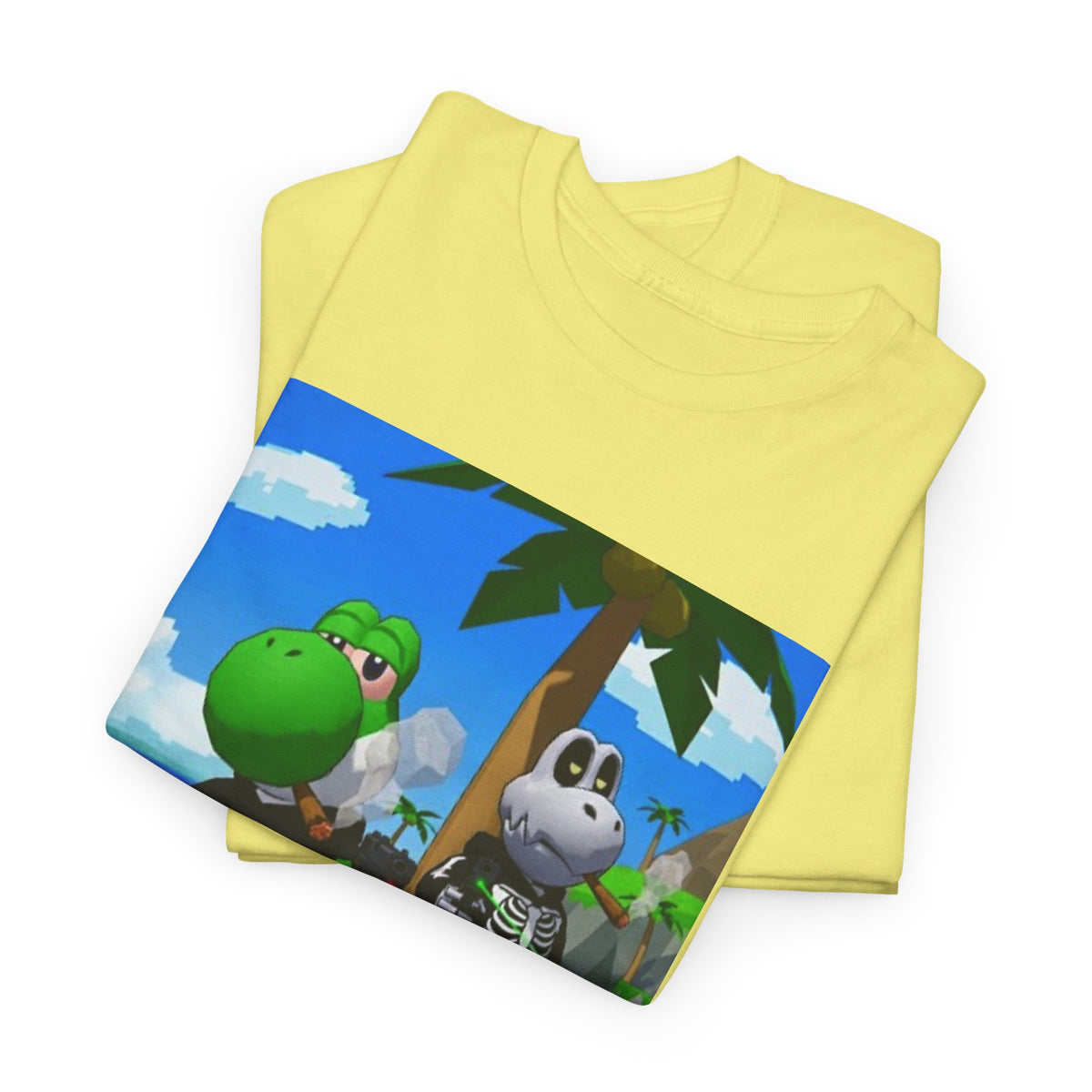 Yoshi And Dry Bones Smoking Thugs