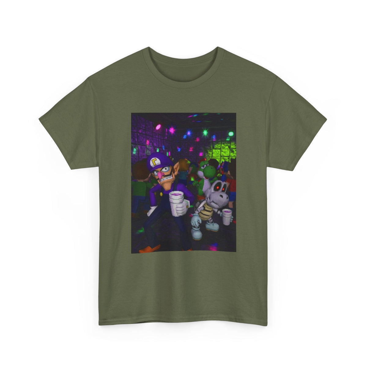 Waluigi and Dry Bones Partying Hard