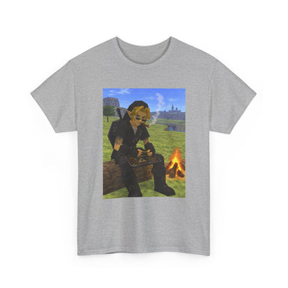Dark Link Rolling Blunts By The Campfire