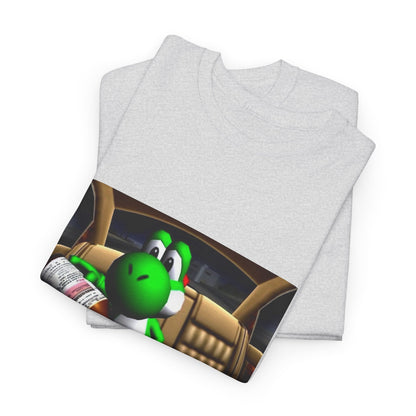 Yoshi Pouring Lean In Car Tee