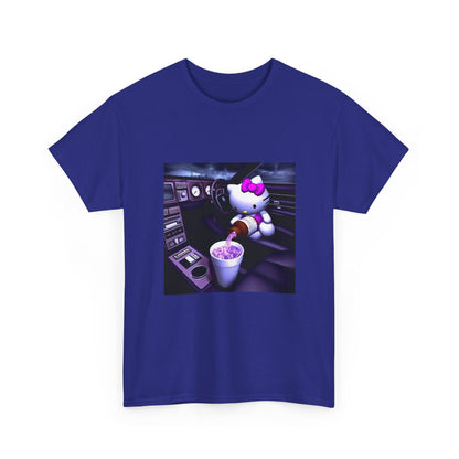 Hello Kitty Pours Lean In Car Tee