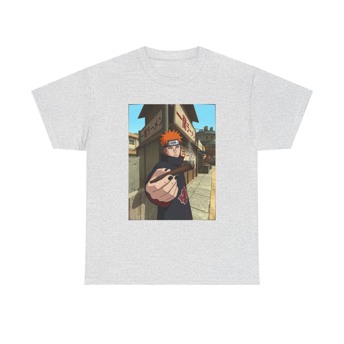 Pain Smoking A Blunt In Konoha Tee