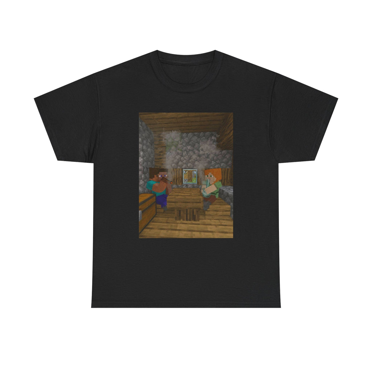 Minecraft Friends Chillin' and Toking Tee