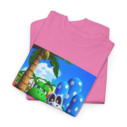 Yoshi And Dry Bones Flipping The Bird Tee (Design 6)