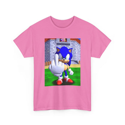 Sonic Flipping Off In The Castle Grounds