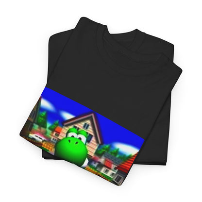 Yoshi Giving The Finger In Neighborhood Tee