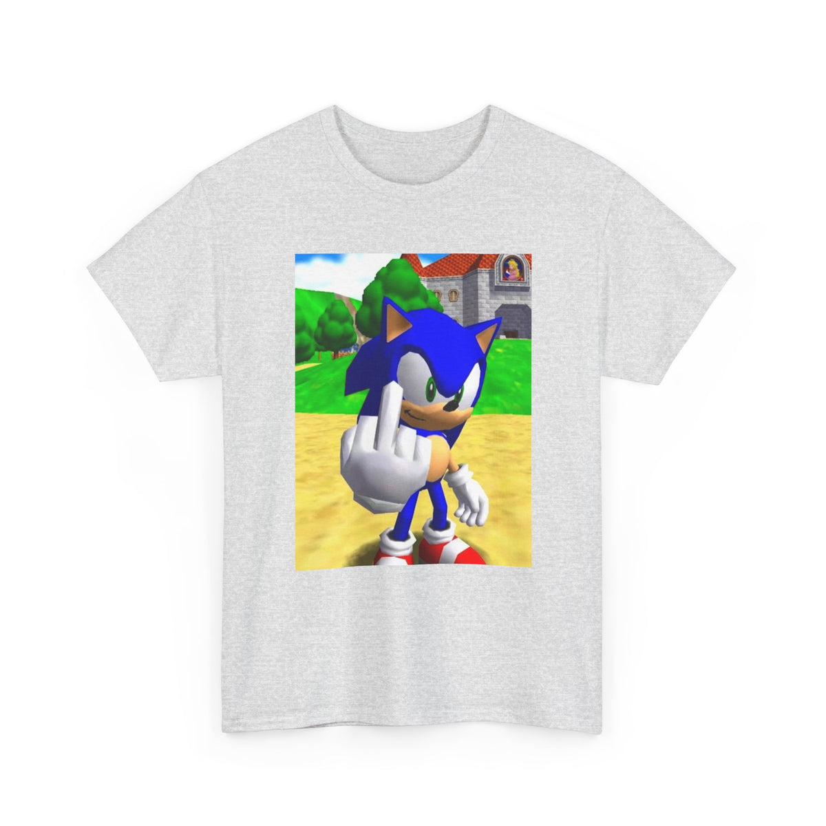 Sonic Flipping The Bird Tee