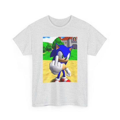 Sonic Flipping The Bird Tee