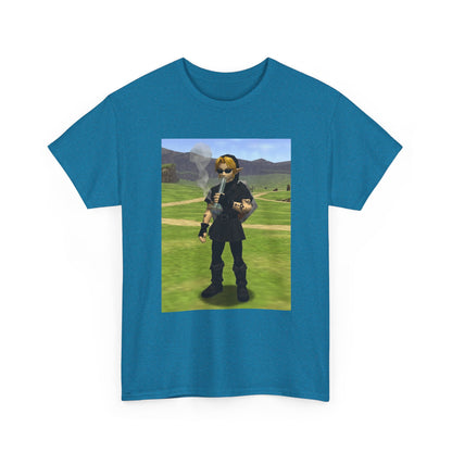 Edgy Dark Link Bong Hit Tee