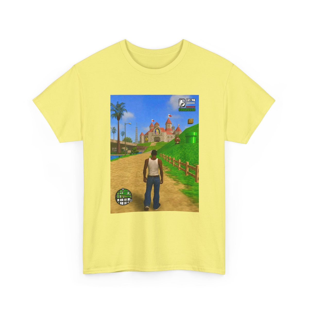 CJ Discovers Mushroom Kingdom Tee