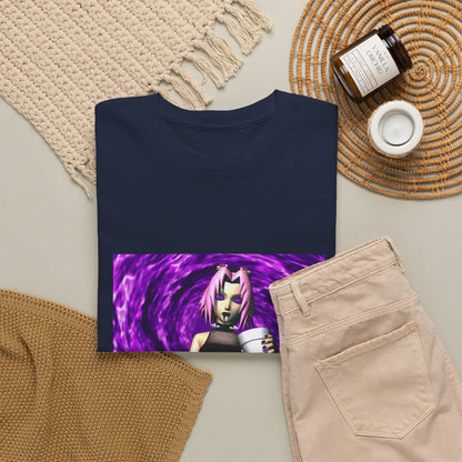 Goth Sakura With Purple Drank Tee