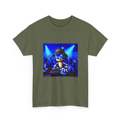 Sonic The Hedgehog DJing At The Club