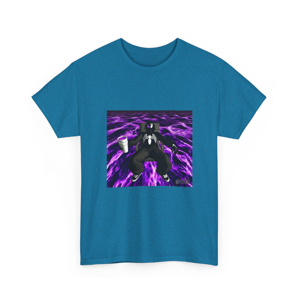 Black Spider-Man Chillin' With Lean Cup Tee