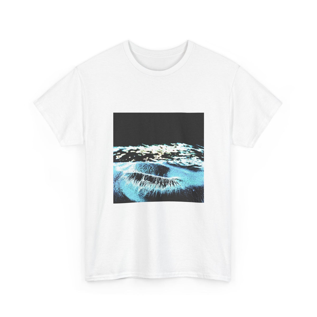 Hidden Green Pulse Graphic Tee
