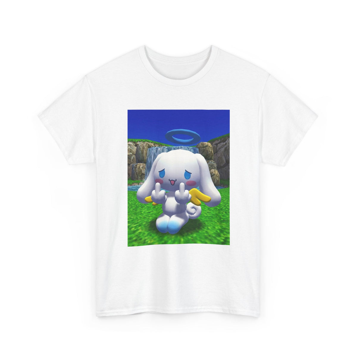 Cinnamoroll Angel Giving The Finger Tee