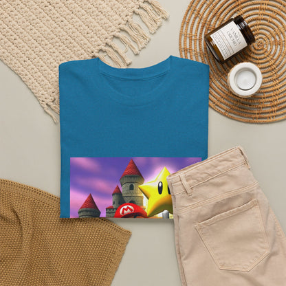 Mario Flips Off The Star Tee