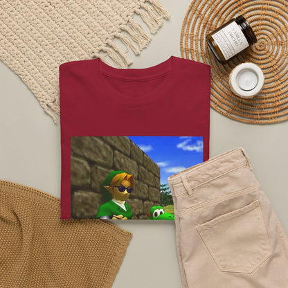 Link and Yoshi Chillin' With Blunts