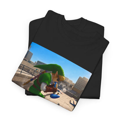 Mystic Green Vibe Graphic Tee