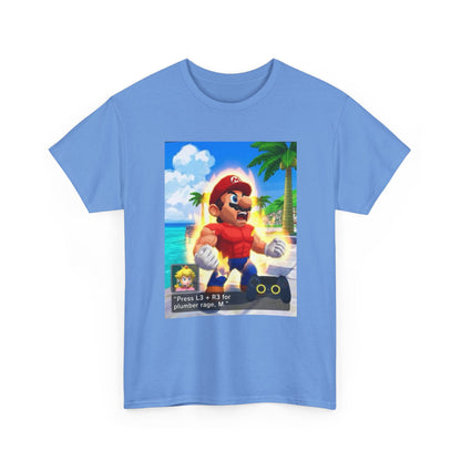 Super Buff Mario Power-Up Tee