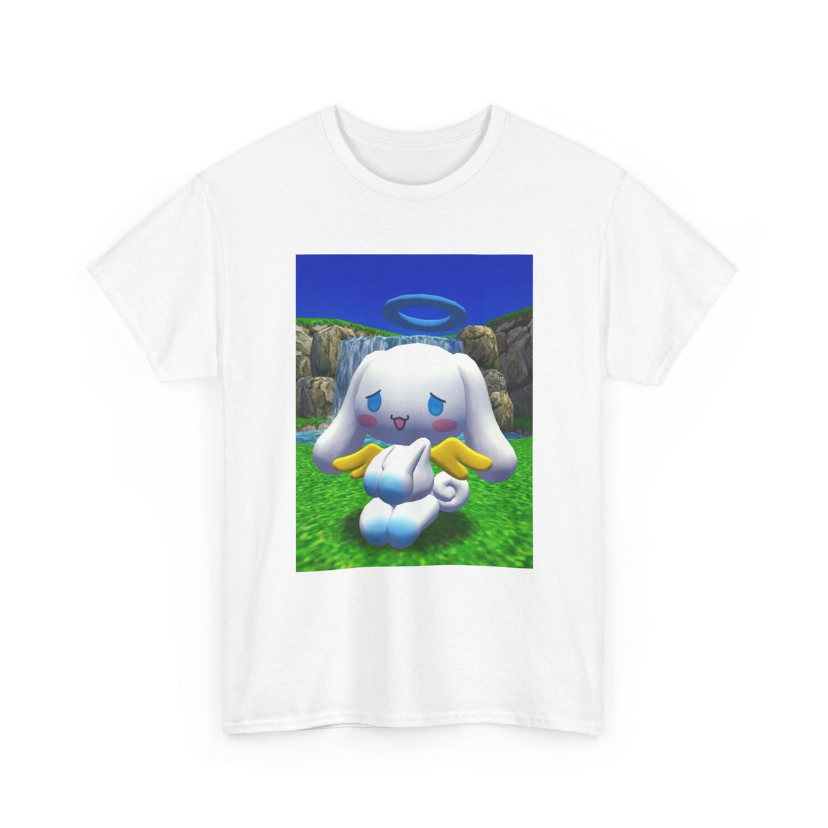 Melancholy Cinnamoroll With Halo Tee