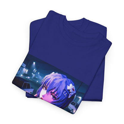 Rei Ayanami Riding GTA Streets Tee