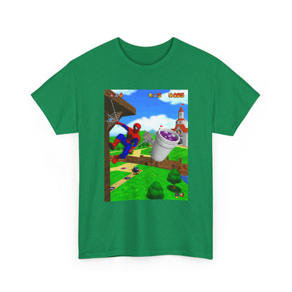 Spiderman Swinging With A Lean Cup Tee