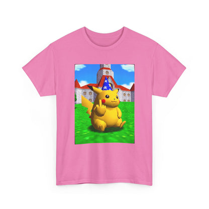 Salty Pikachu Giving The Middle Finger Tee