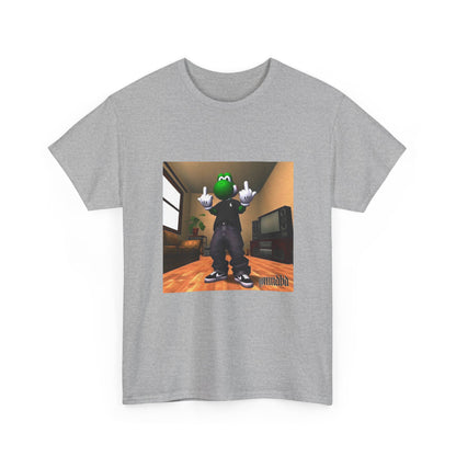 Yoshi Flipping Off In The Living Room Tee