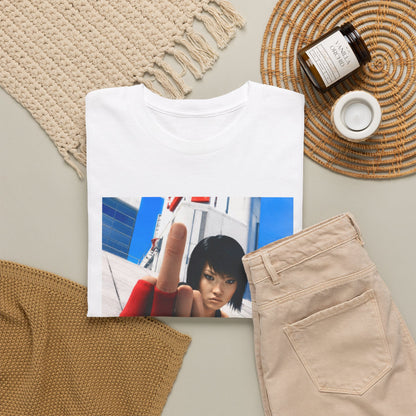Faith Giving The Finger Tee