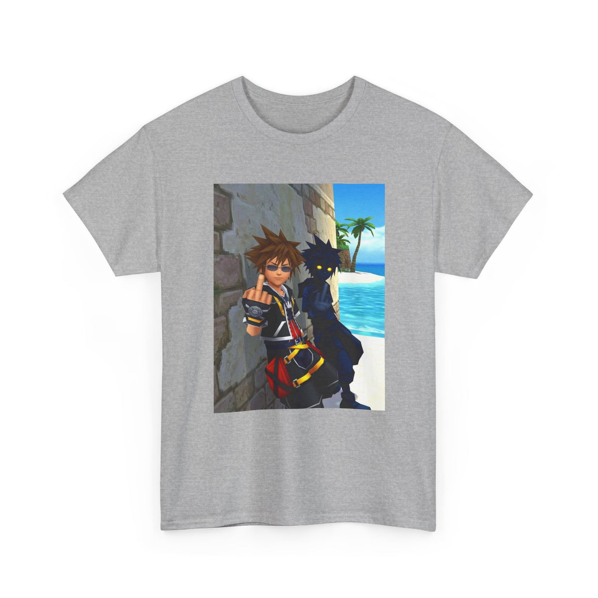 Sora And Shadow Flipping You Off