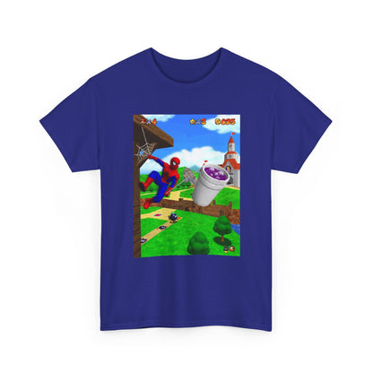 Spiderman Swinging With A Lean Cup Tee