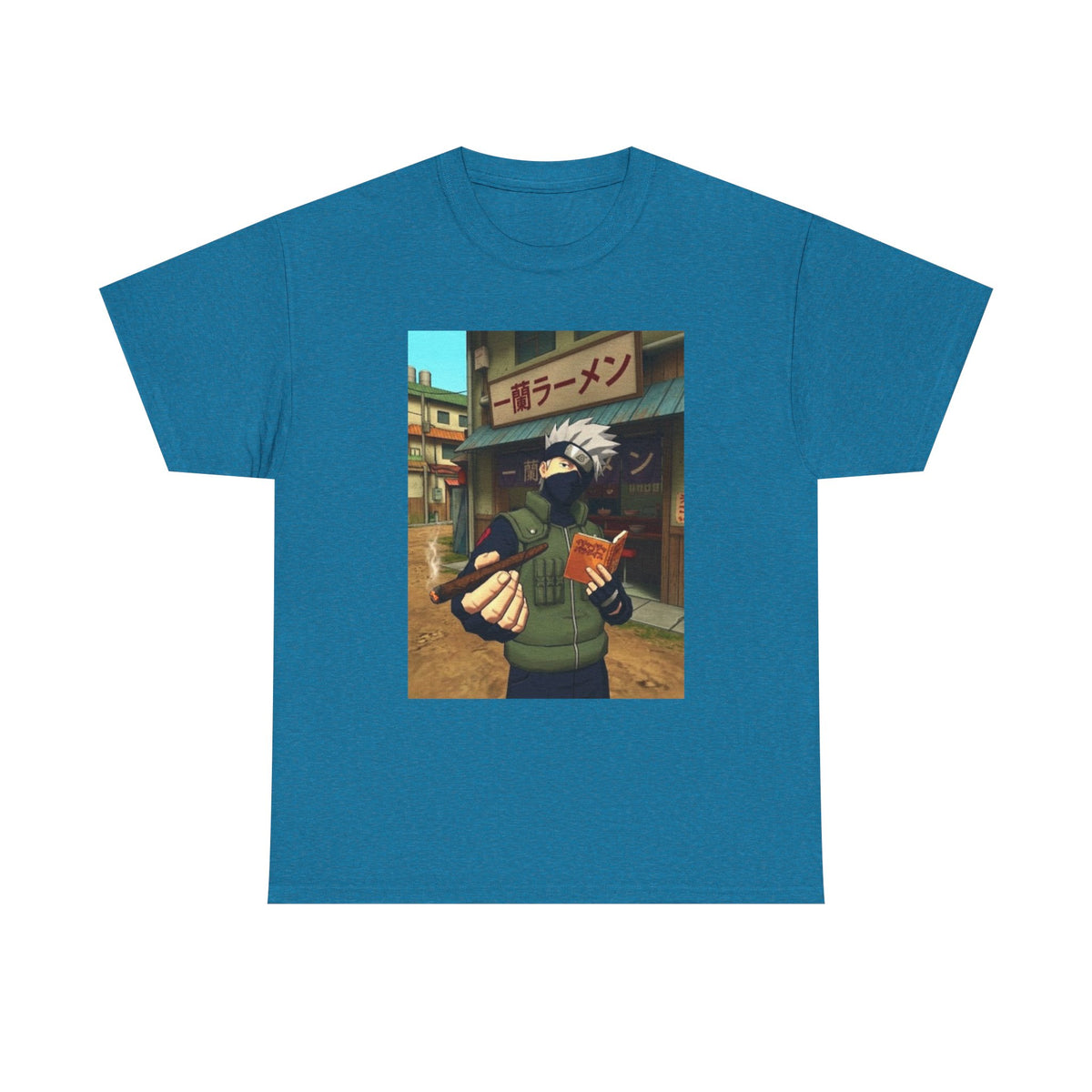 Kakashi Chillin' With A Blunt Tee (Design 5)