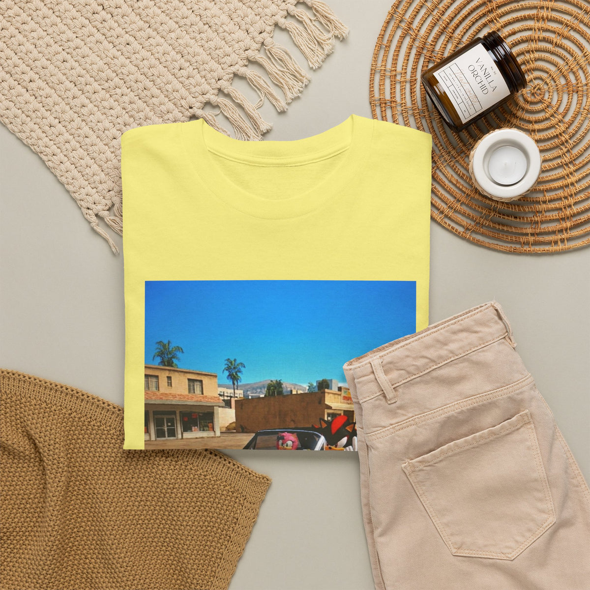 Shadow and Amy Cruising Lowrider Tee