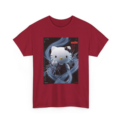 Edgy Hello Kitty Giving Middle Finger Tee
