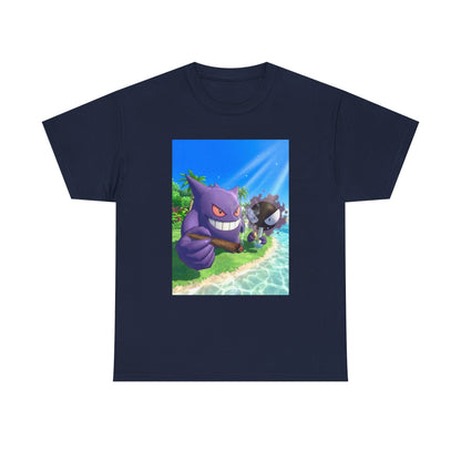 Gengar and Gastly Chillin' By The Beach